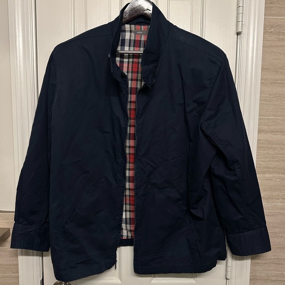 Vince Navy Blue Utility Jacket Mens Size XXL - Picture 2 of 11